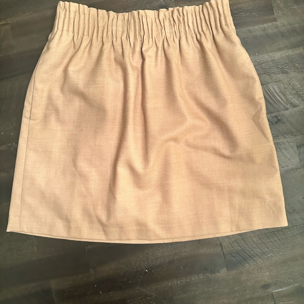 Tan J Crew Skirt - new with tags!